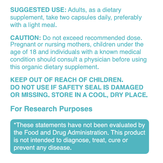 BAIFEN NAD+ suggested use, caution.