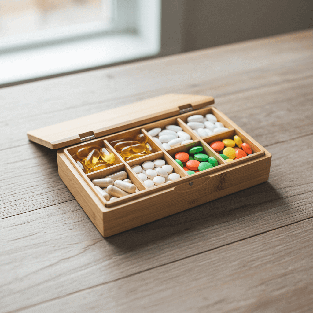 There are several supplements in one box