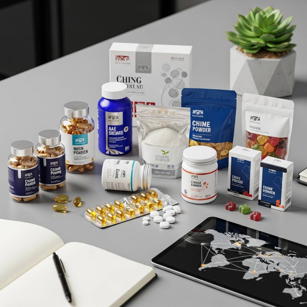 Top Supplement Manufacturers in China for Global Brands