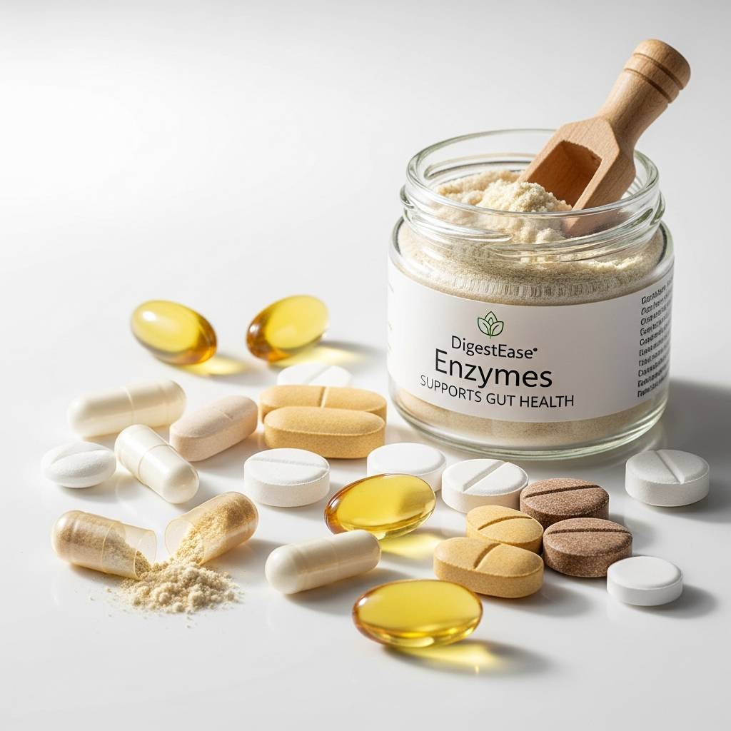 علم وتطبيقات مكملات الإنزيمات الهضمية: من التصنيع إلى الفوائد الصحية