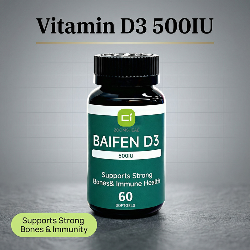 Vitamin D3 500 IU bones and immune support